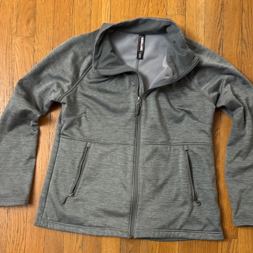 Kirkland Signature Gray Women's Fleece Jacket